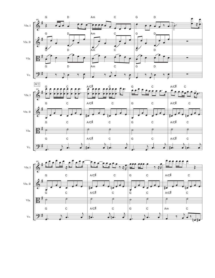 All Star All Star String Quartet scores gallery preview page 6