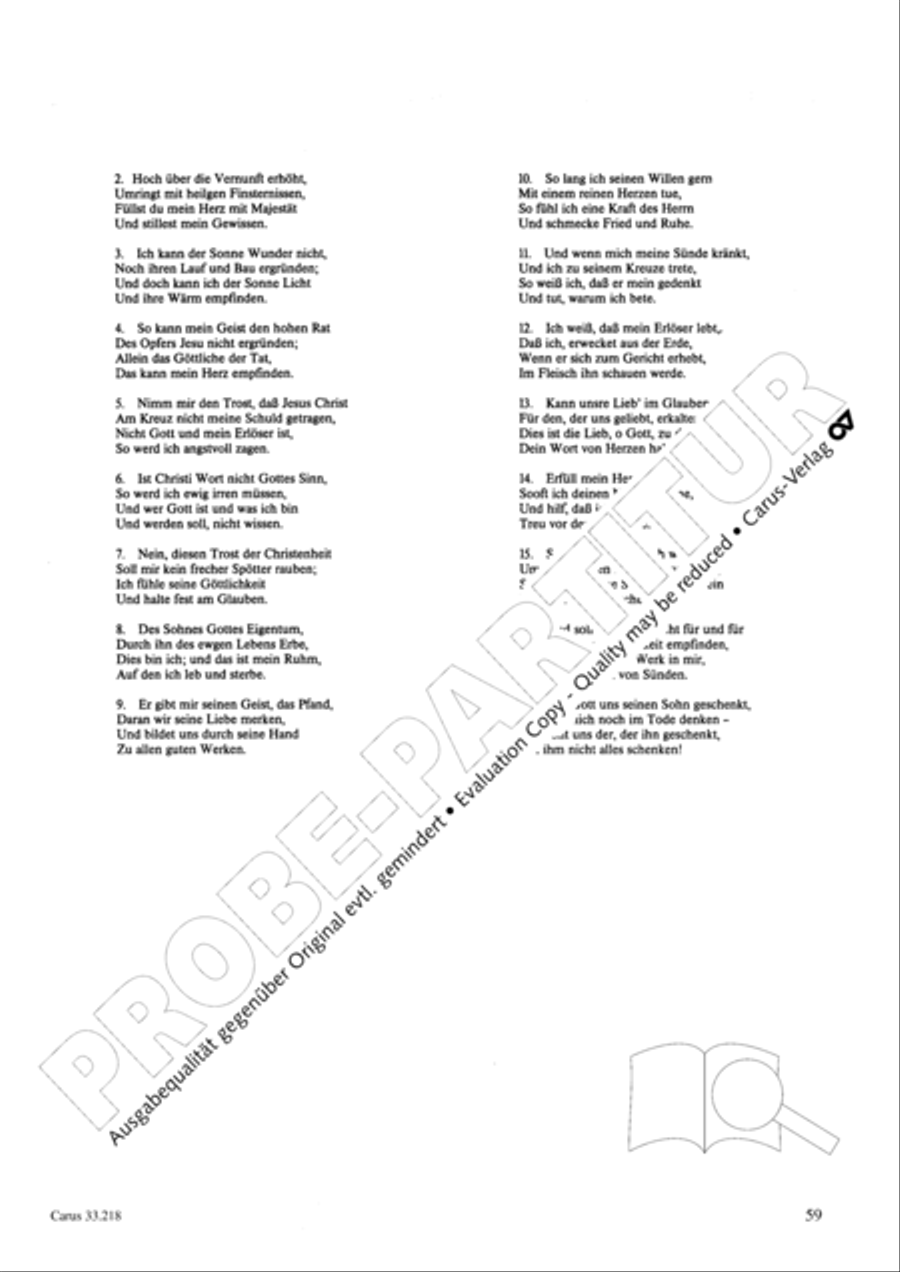 Geistliche Oden und Lieder (Gellert) Collection / Songbook scores gallery preview page 54