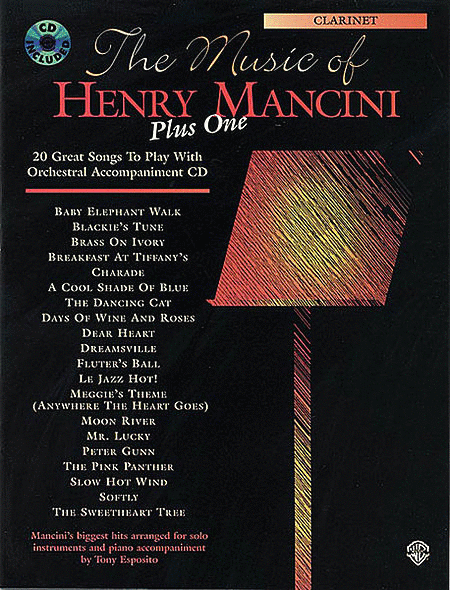 Music Of Henry Mancini Plus One Clarinet Book/cd