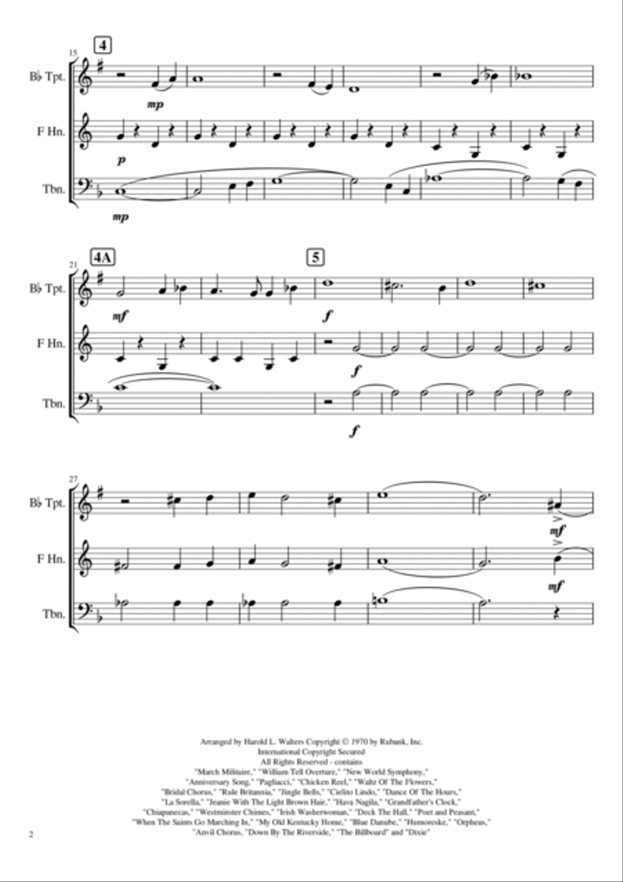 Instant Concert Brass Ensemble scores gallery preview page 2