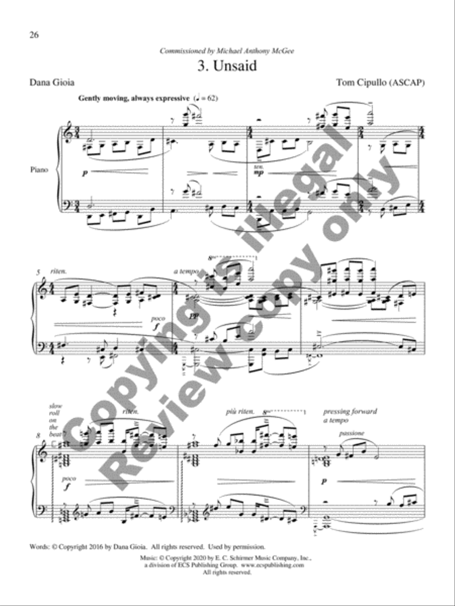 Songs for Baritone, Volume 2 Baritone Voice scores gallery preview page 13