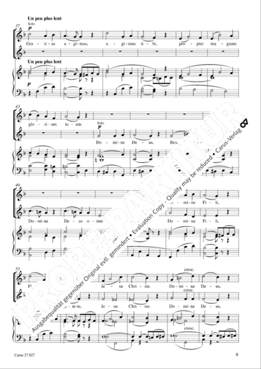 Messe breve Messe breve SA scores gallery preview page 10