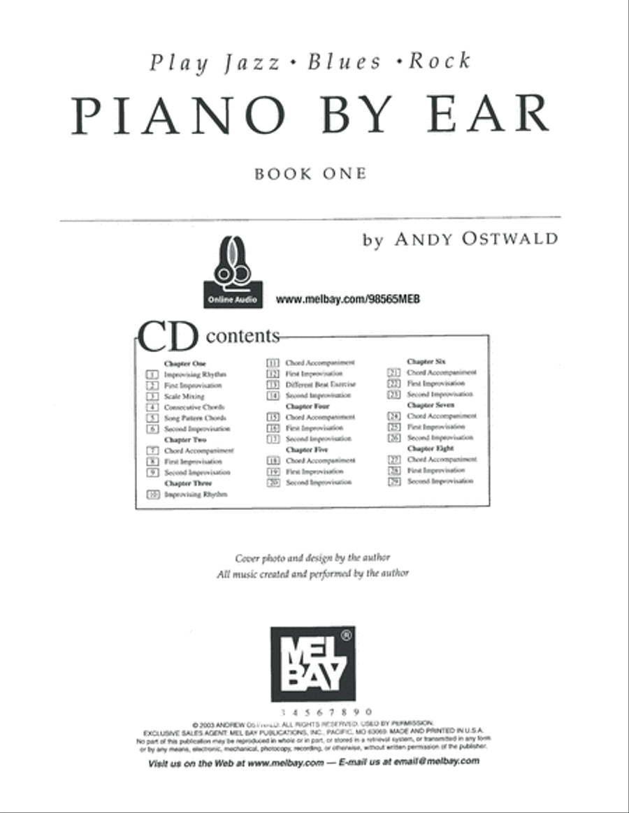 Play Jazz, Blues, & Rock Piano by Ear Book One Piano Method scores gallery preview page 7