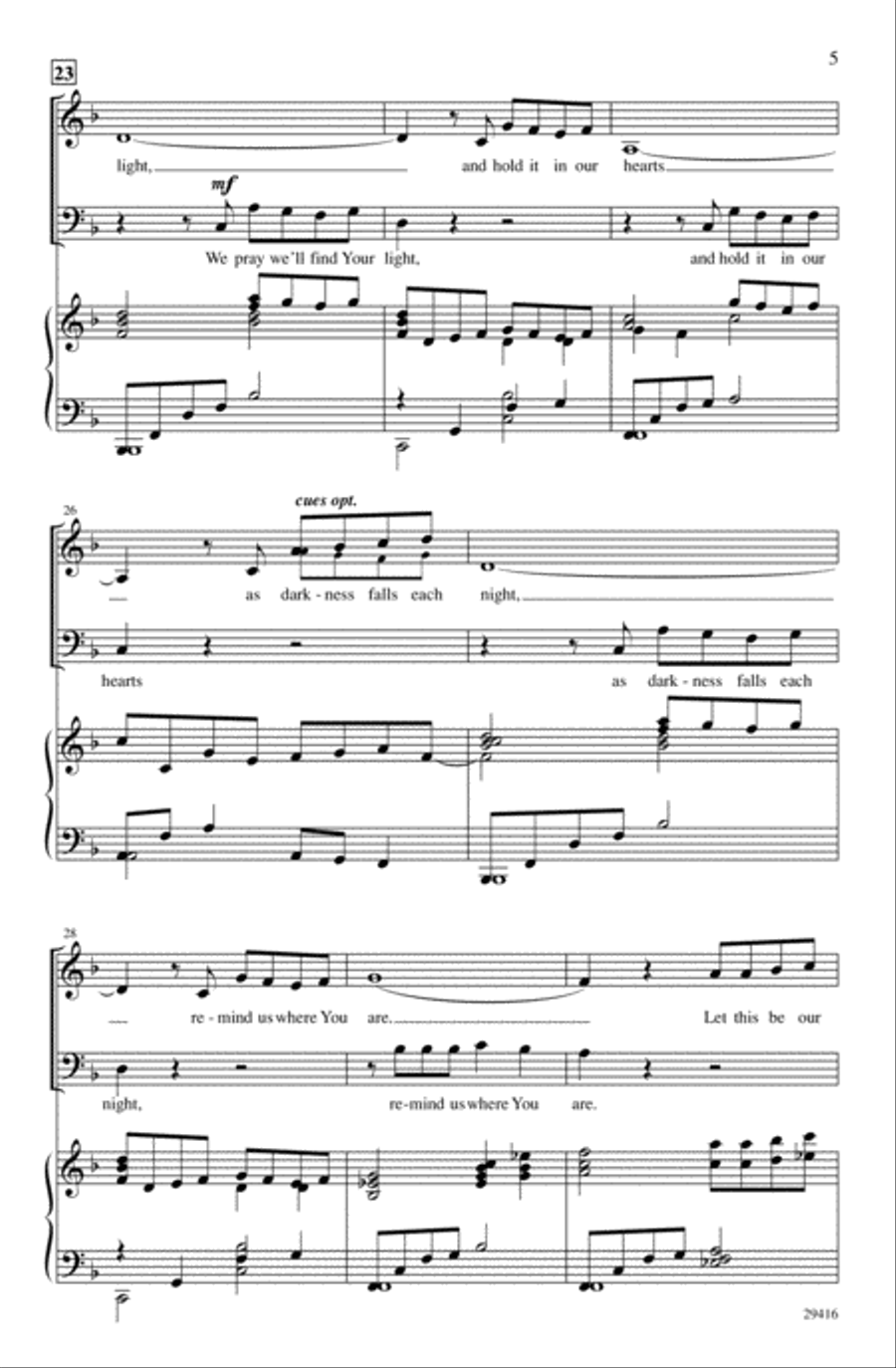 The Prayer 2-Part scores gallery preview page 4