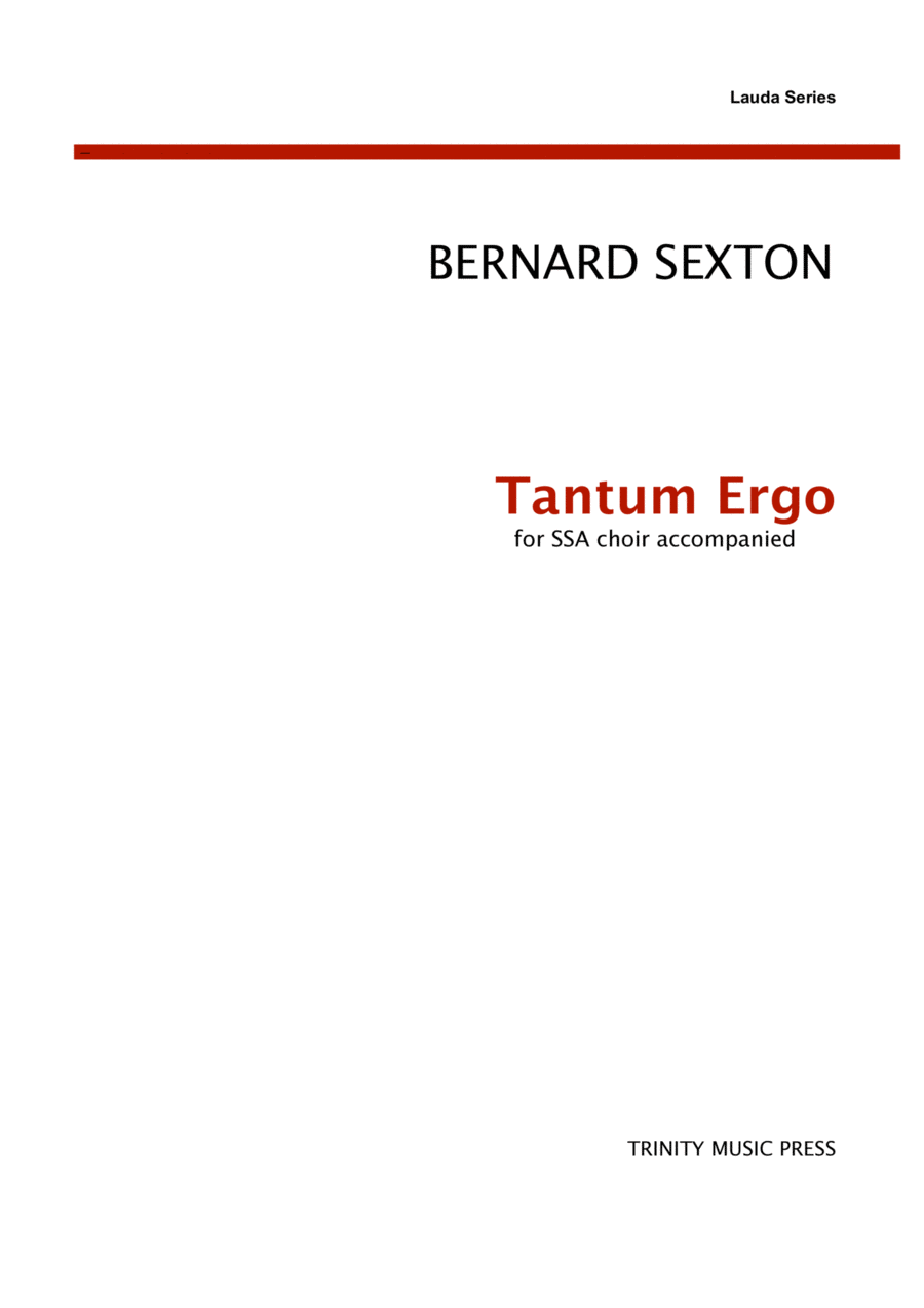 Tantum Ergo SSA scores gallery preview page 1