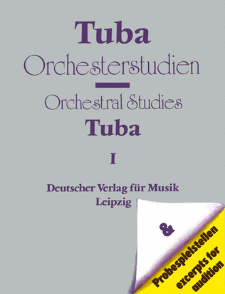 Book cover for Orchestra Studies for Tuba