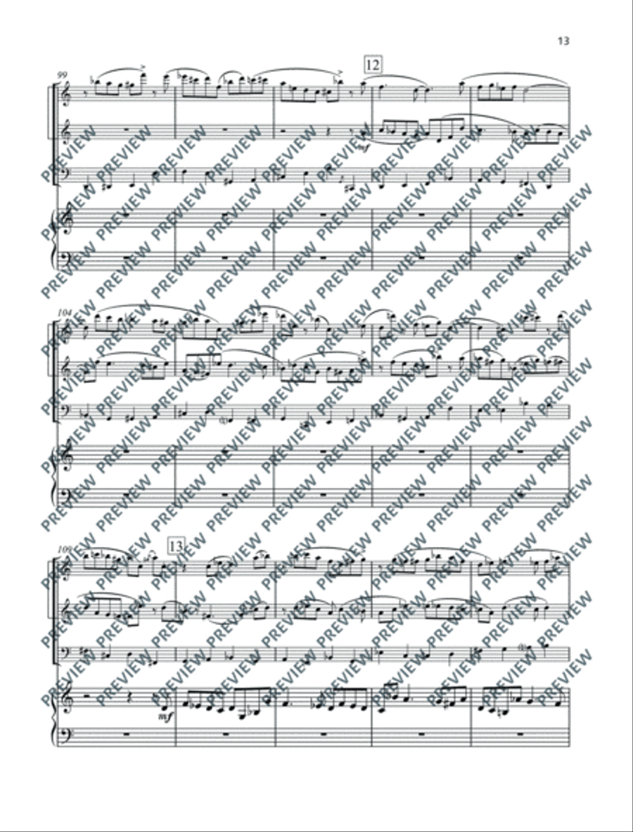 Divertissement Divertissement Flute scores gallery preview page 14