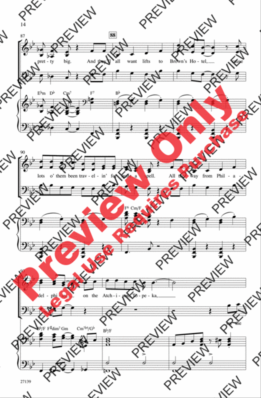 All Aboard! 3-Part scores gallery preview page 14