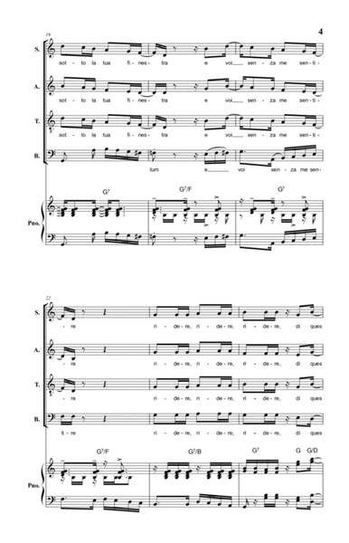 Samba Italiano (for SATB and Piano Accompaniment) image number null