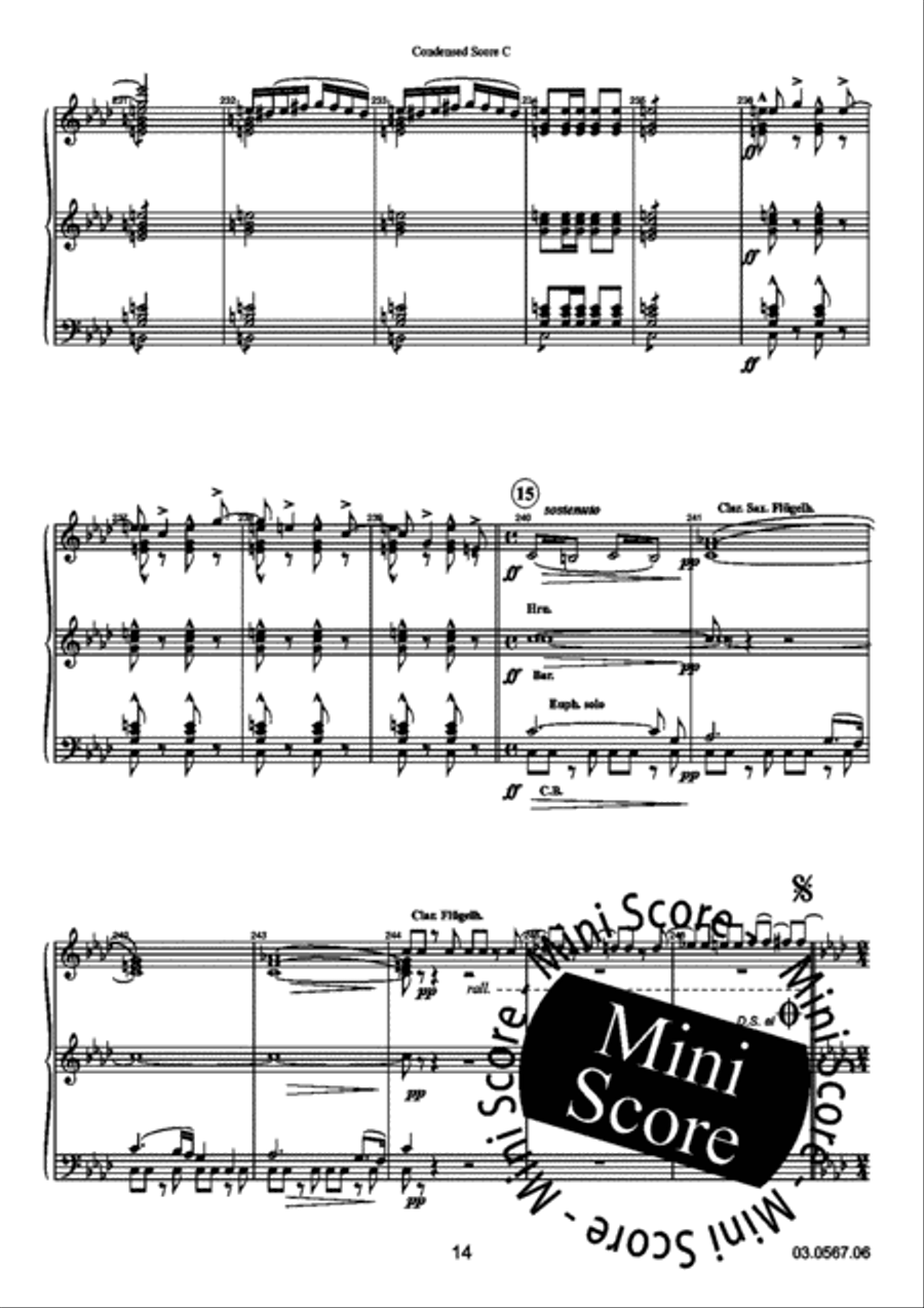 Dichter Und Bauer Fanfare Band scores gallery preview page 18