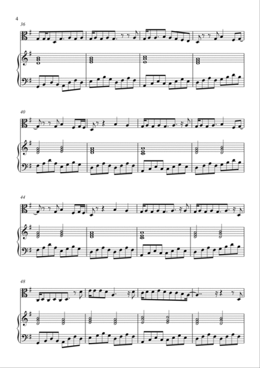 Welcome To The Black Parade Small Ensemble scores gallery preview page 4