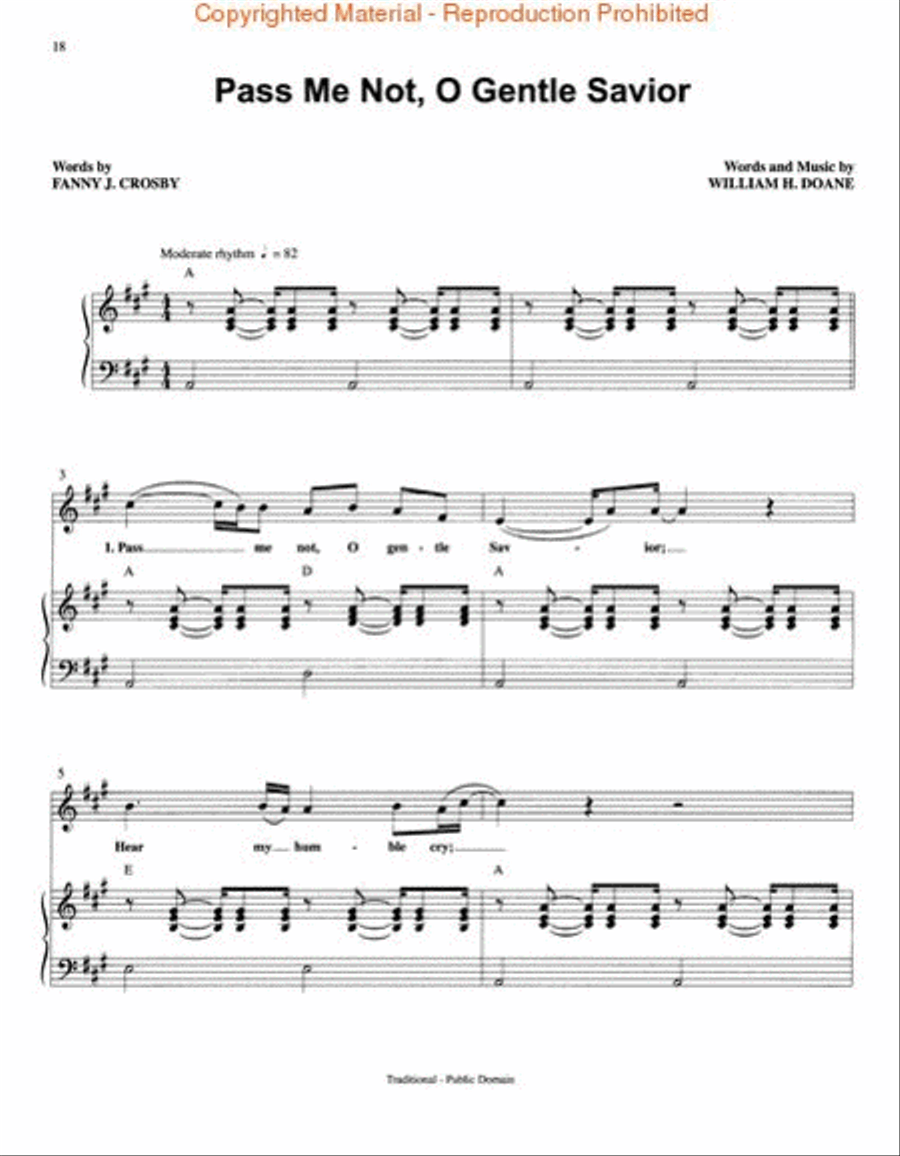 Bart Millard - Hymned No. 1 Piano, Vocal scores gallery preview page 4