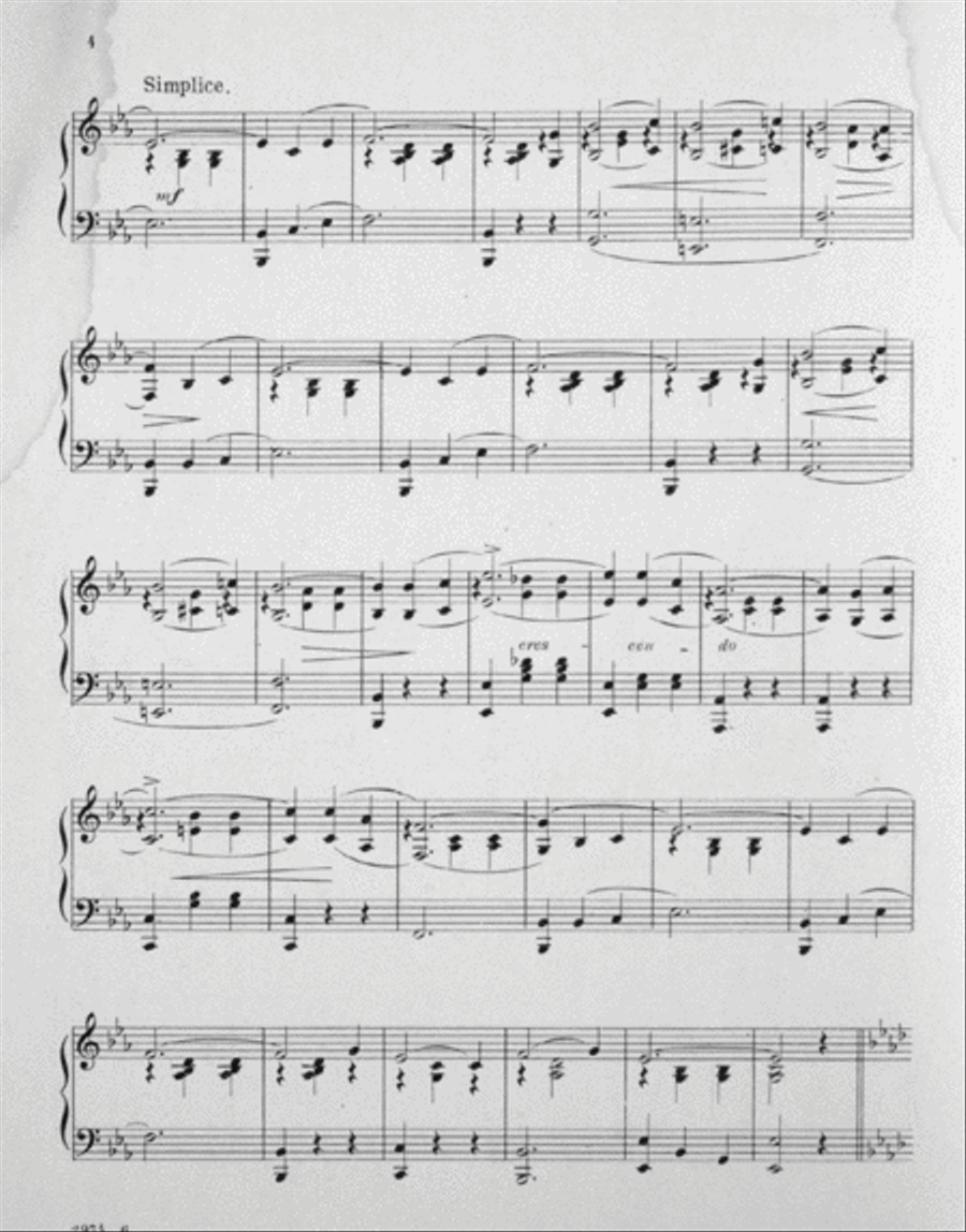 Dreaming. Valse Boston Piano Solo scores gallery preview page 4