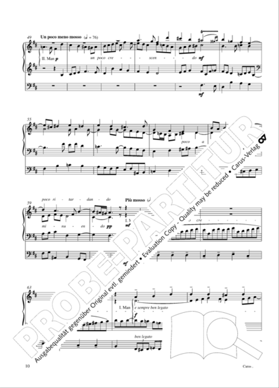 12 Stucke, Op. 59 Heft 2 12 Stucke, Op. 59 Heft 2 Organ Solo scores gallery preview page 10