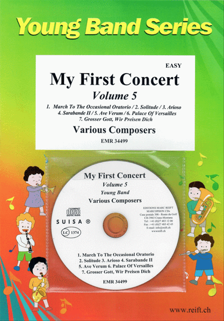 My First Concert Volume 5 Concert Band scores gallery preview page 1