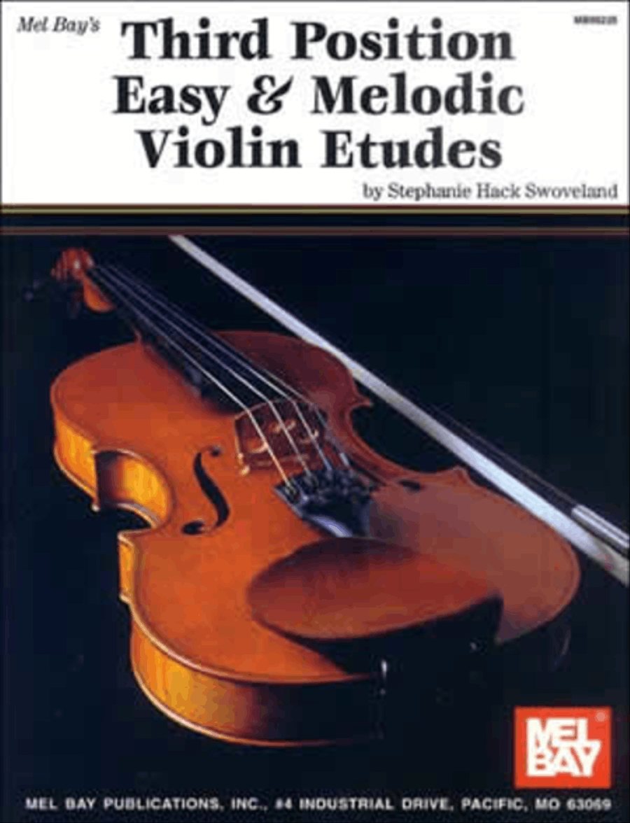 Third Position Easy & Melodic Violin Etudes Violin scores gallery preview page 1