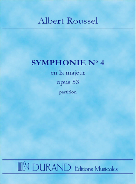 Symphonie N 4 Op 53 Poche (La Majeur