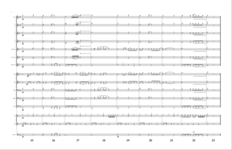 Toss A Coin To Your Witcher Marching Band scores gallery preview page 4