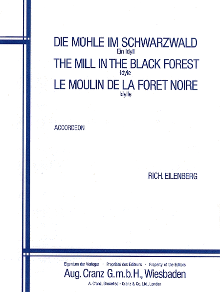 Eilenberg R Muehle Im Schwarzwald Op52