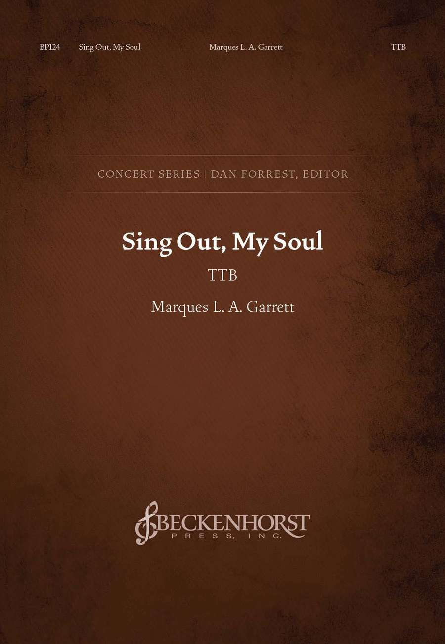 Sing Out, My Soul! TTB