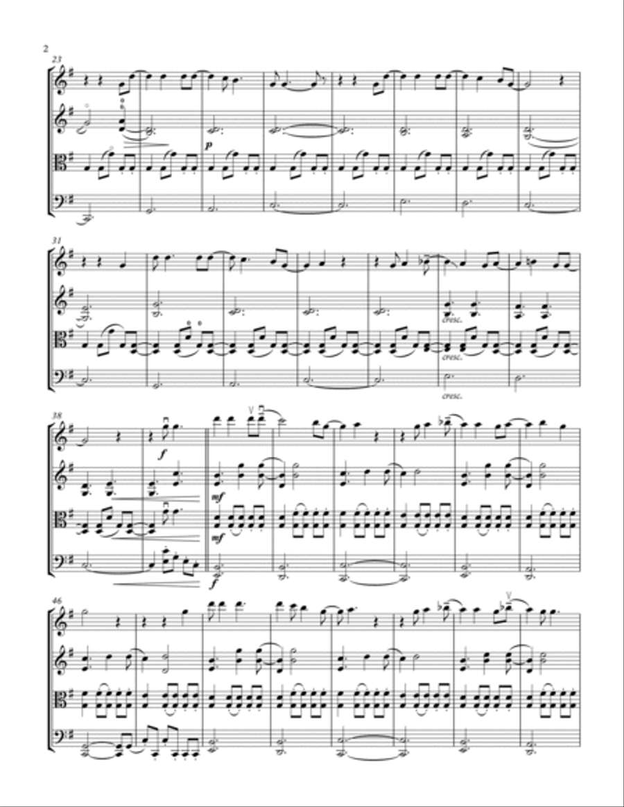 Iris Iris String Quartet scores gallery preview page 2