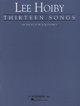Book cover for Thirteen Songs