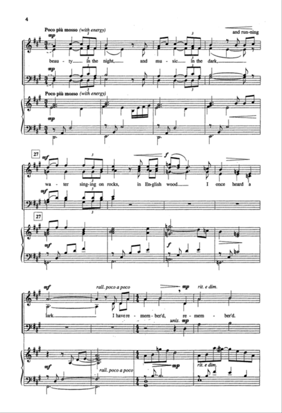 Prelude To Peace 4-Part scores gallery preview page 3