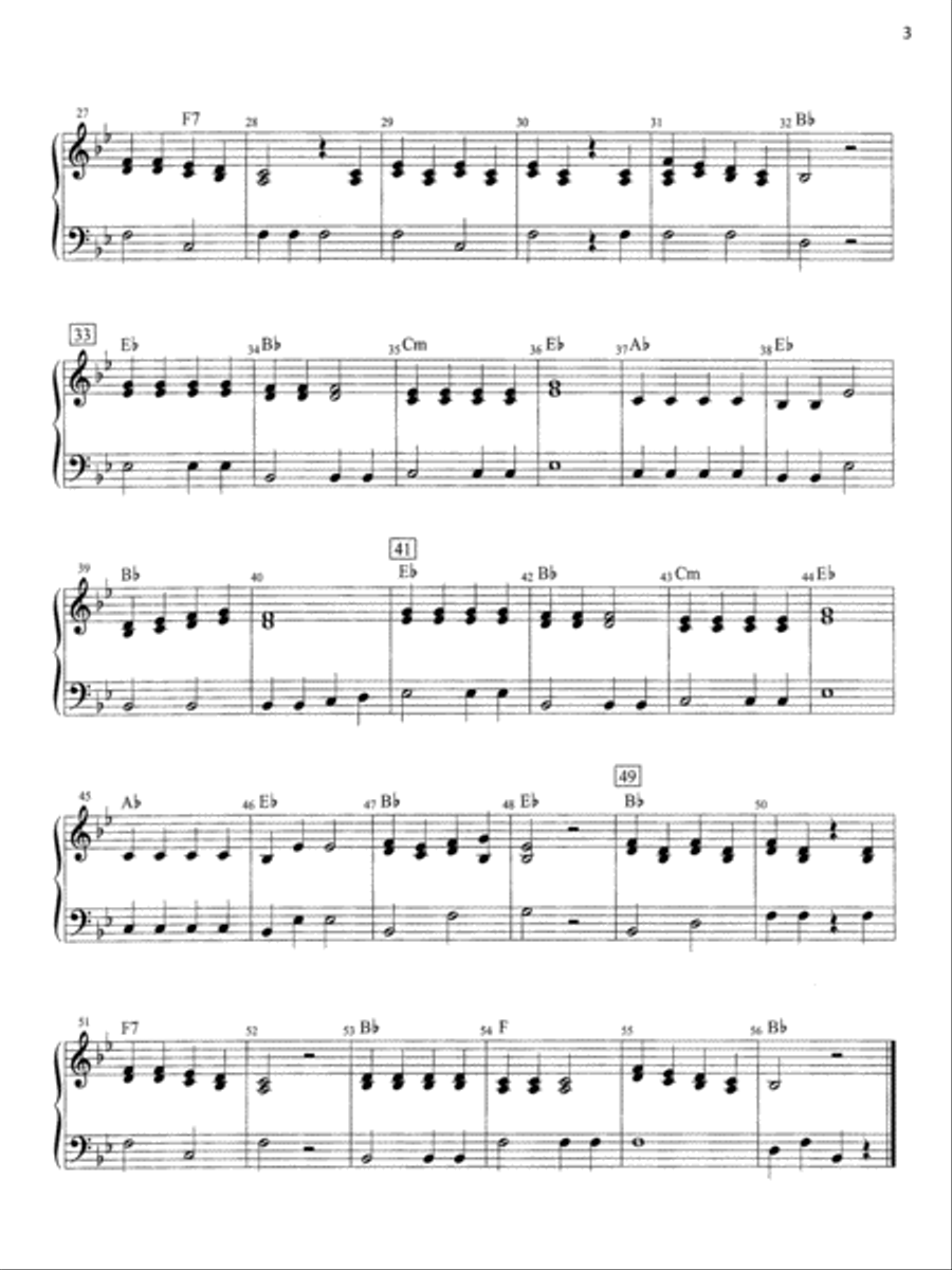 Accent on Performance Holiday Collection Concert Band scores gallery preview page 4