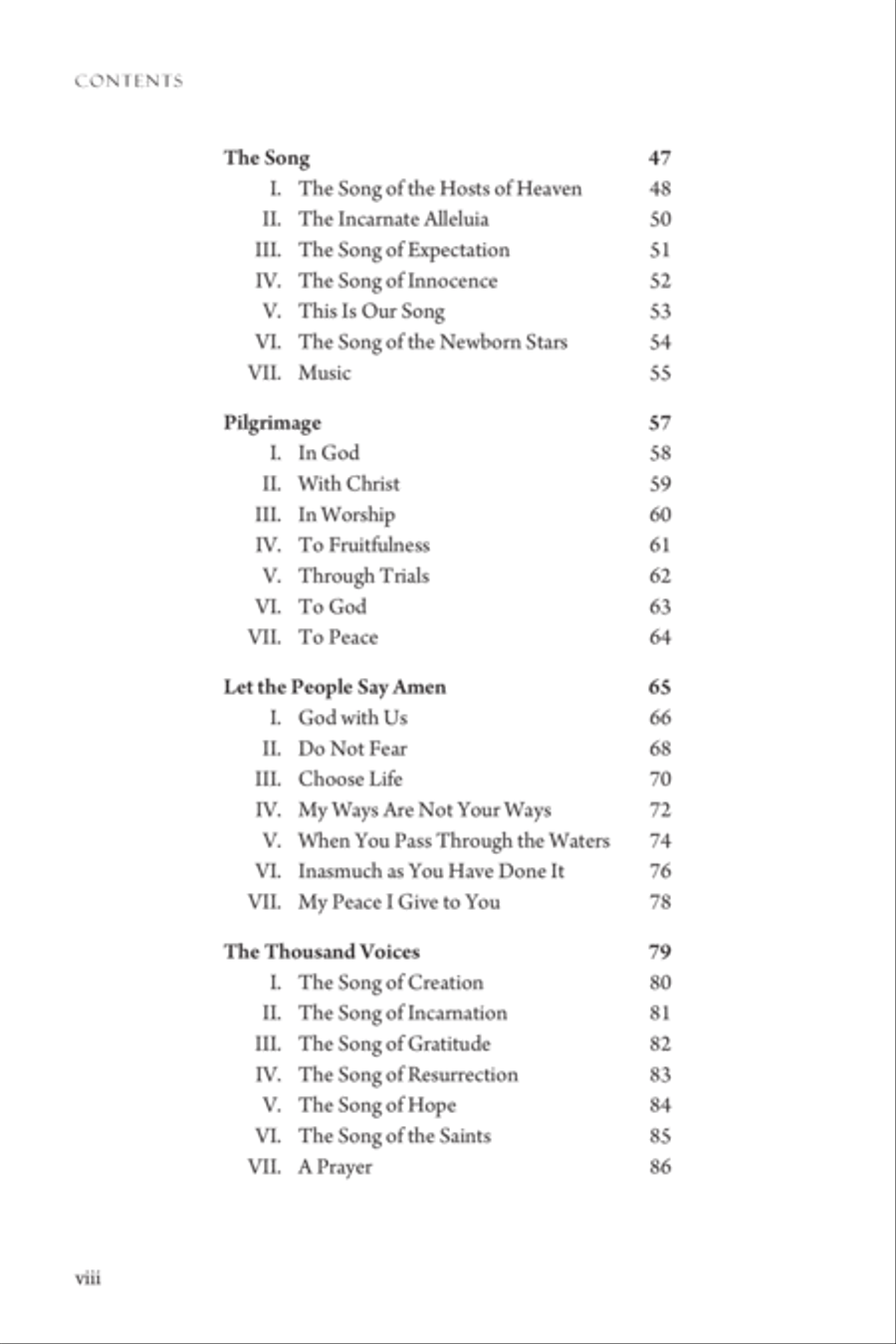 From Glory into Glory Reflections for Worship Collection / Songbook scores gallery preview page 3
