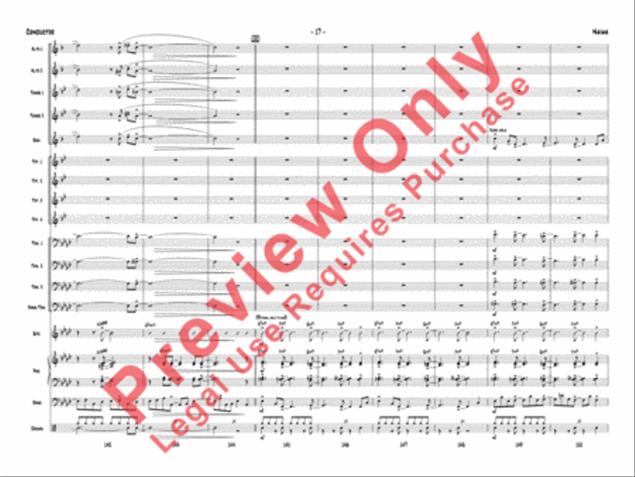 Naima Jazz Ensemble scores gallery preview page 44