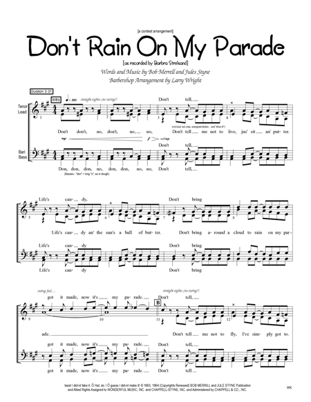 Don't Rain On My Parade image number null