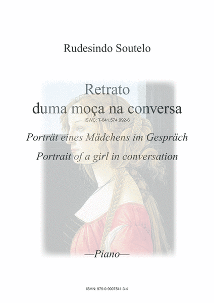 Retrato duma moça na Conversa / Porträt eines Mädchens im Gespräch / Portrait of a girl in conve image number null