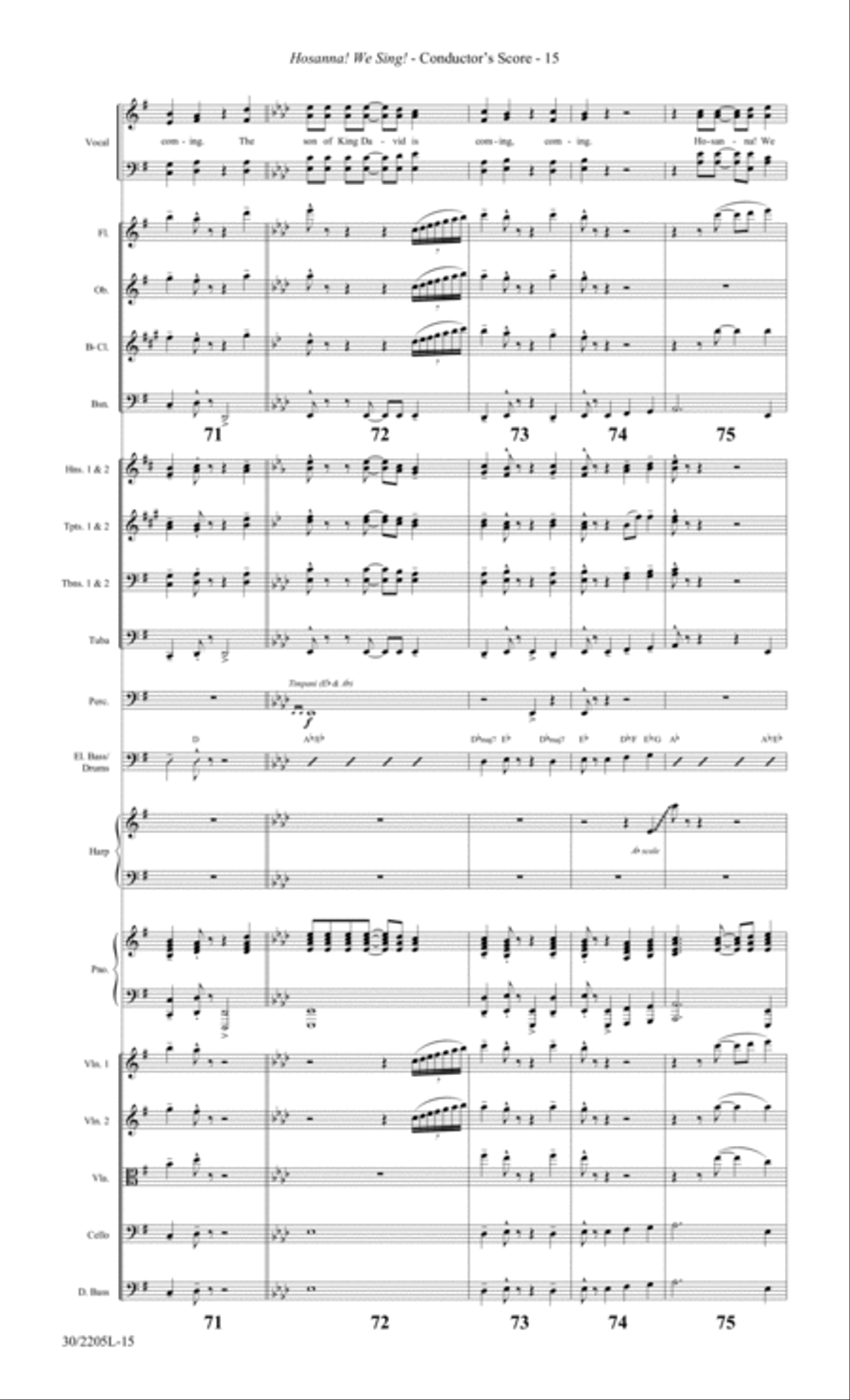 Forsaken Choir scores gallery preview page 17