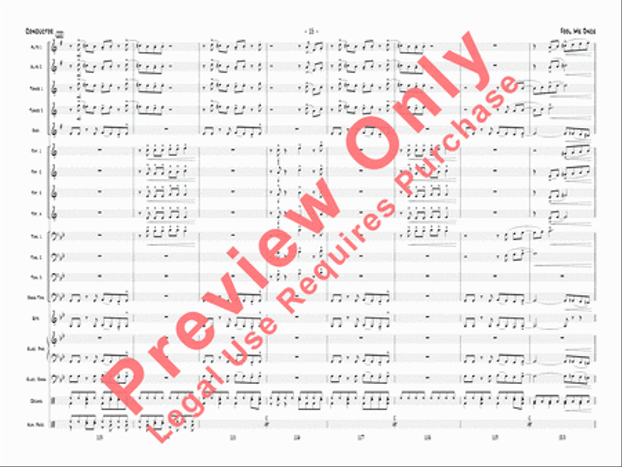 Fool Me Once Jazz Ensemble scores gallery preview page 18