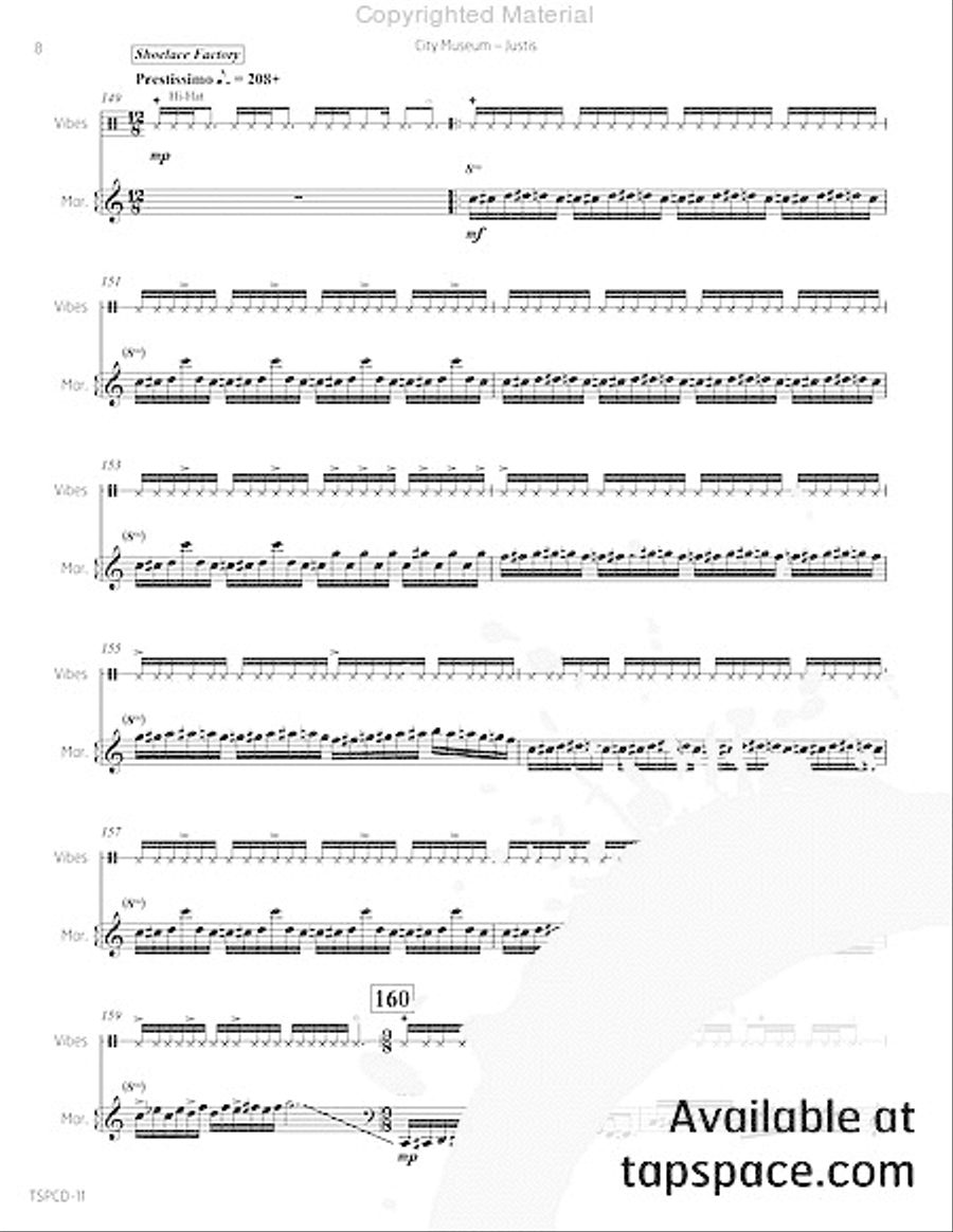 City Museum City Museum Drums scores gallery preview page 13