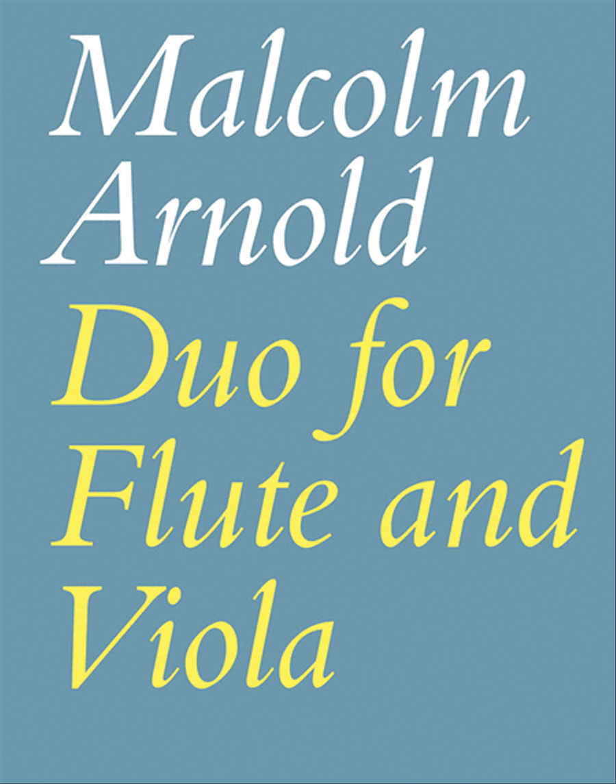 Duo for Flute and Viola, Op. 10 Small Ensemble scores gallery preview page 1