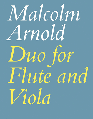 Duo for Flute and Viola, Op. 10