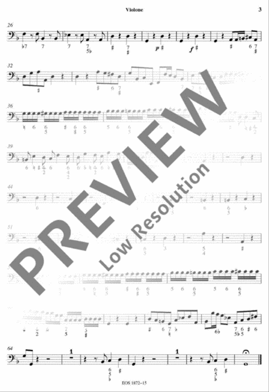 L'Estro Armonico Double Bass scores gallery preview page 3