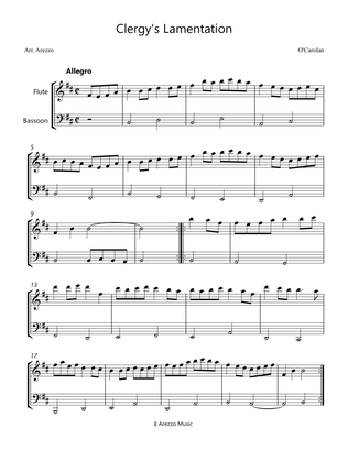 O’Carolan’s Ramble To Cashel - Flute and Bassoon Arrangement