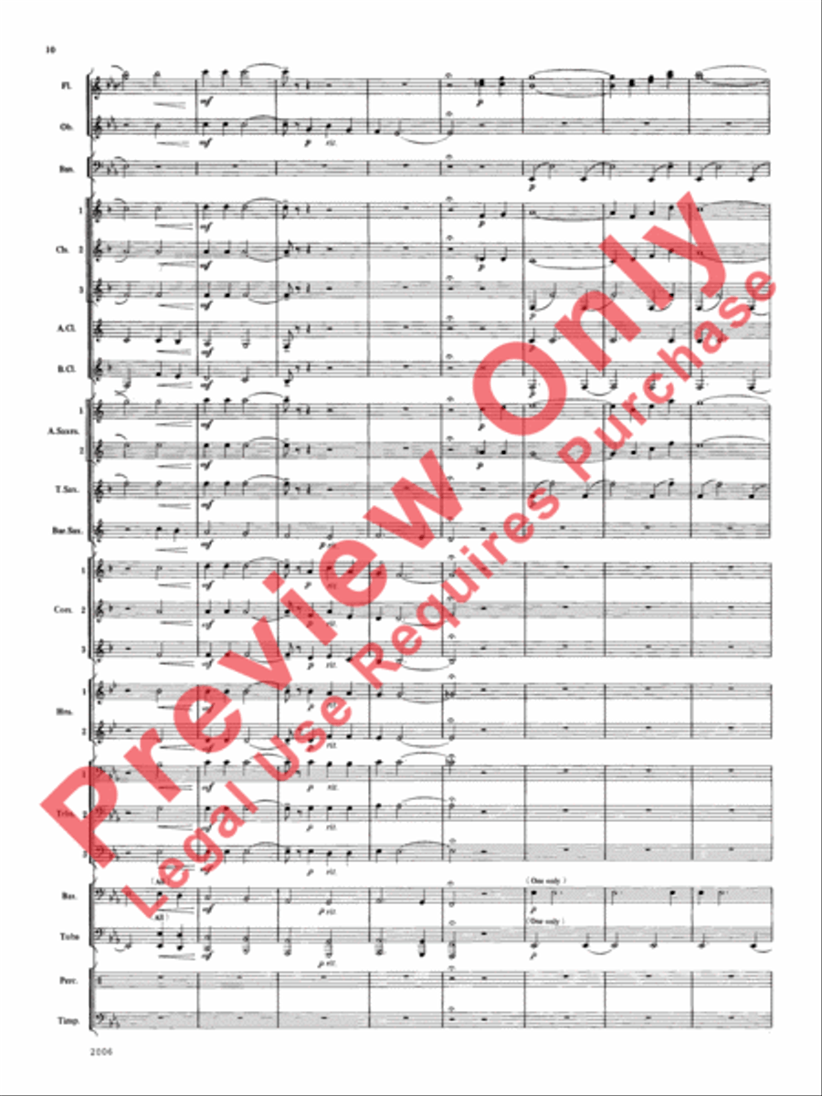 Shenandoah Valley Shenandoah Valley Concert Band scores gallery preview page 11