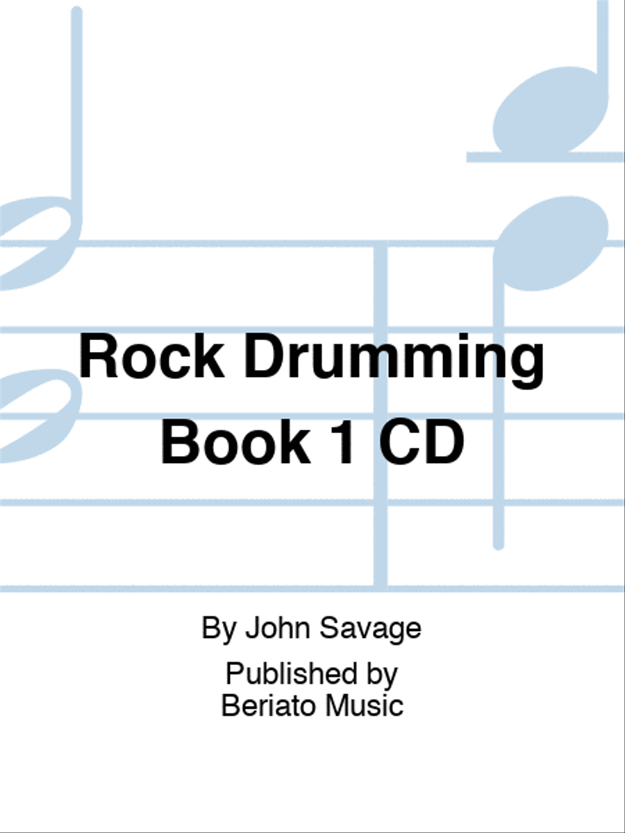 Rock Drumming Book 1 CD Drums scores gallery preview page 1