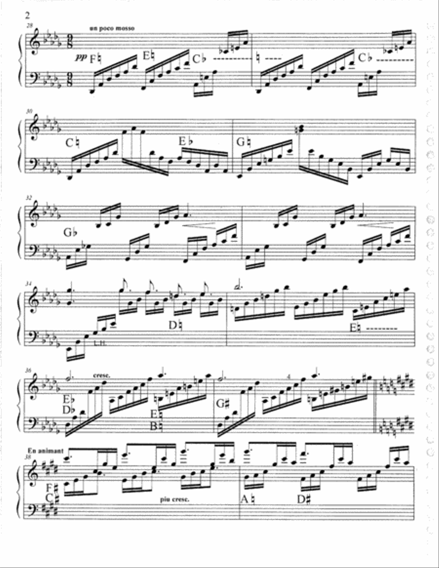 Debussy Three Pieces for flute, harp and cello trio. concerts, wedding, relaxation music, sacred. Small Ensemble scores gallery preview page 4