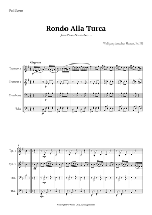 Rondo Alla Turca by Mozart for Brass Quartet