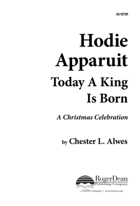 Book cover for Hodie Apparuit: Today a King Is Born