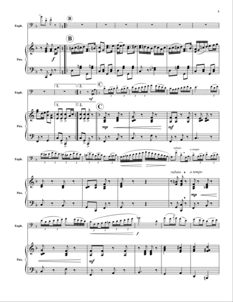 Polka Fantastic Euphonium scores gallery preview page 3