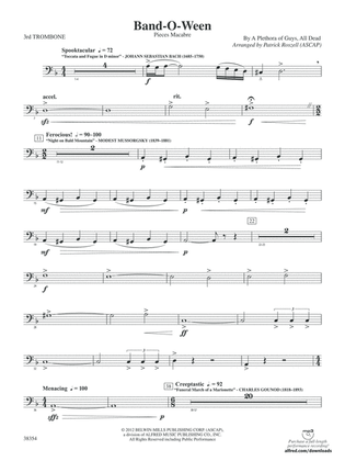 Band-O-Ween: 3rd Trombone