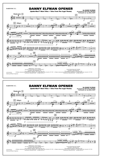 Danny Elfman Opener - Baritone T.C.