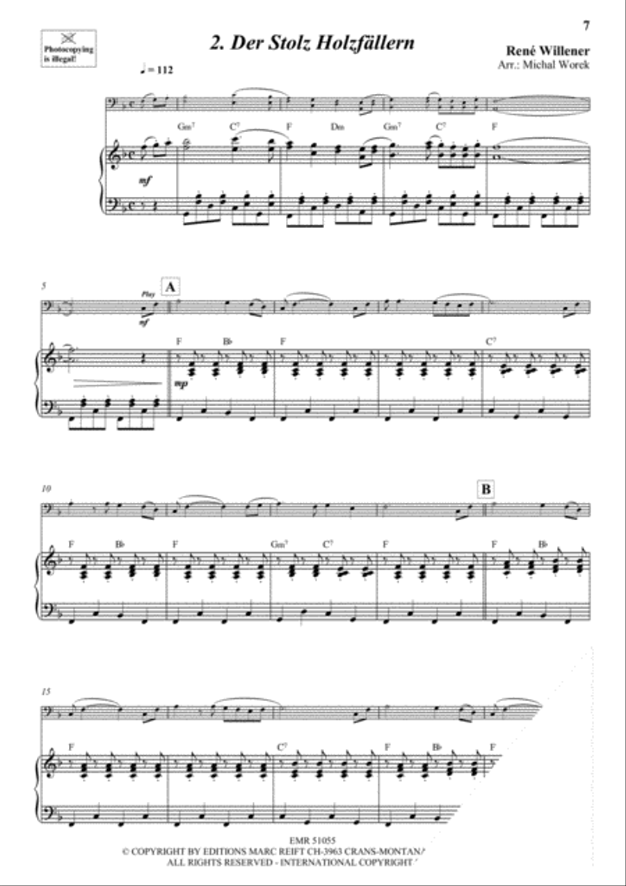 Folklore Volume 3 Bassoon Solo scores gallery preview page 5