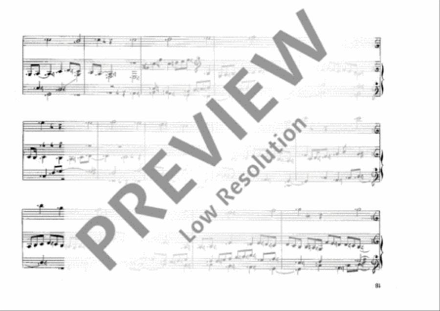Choral sonata Choir scores gallery preview page 19