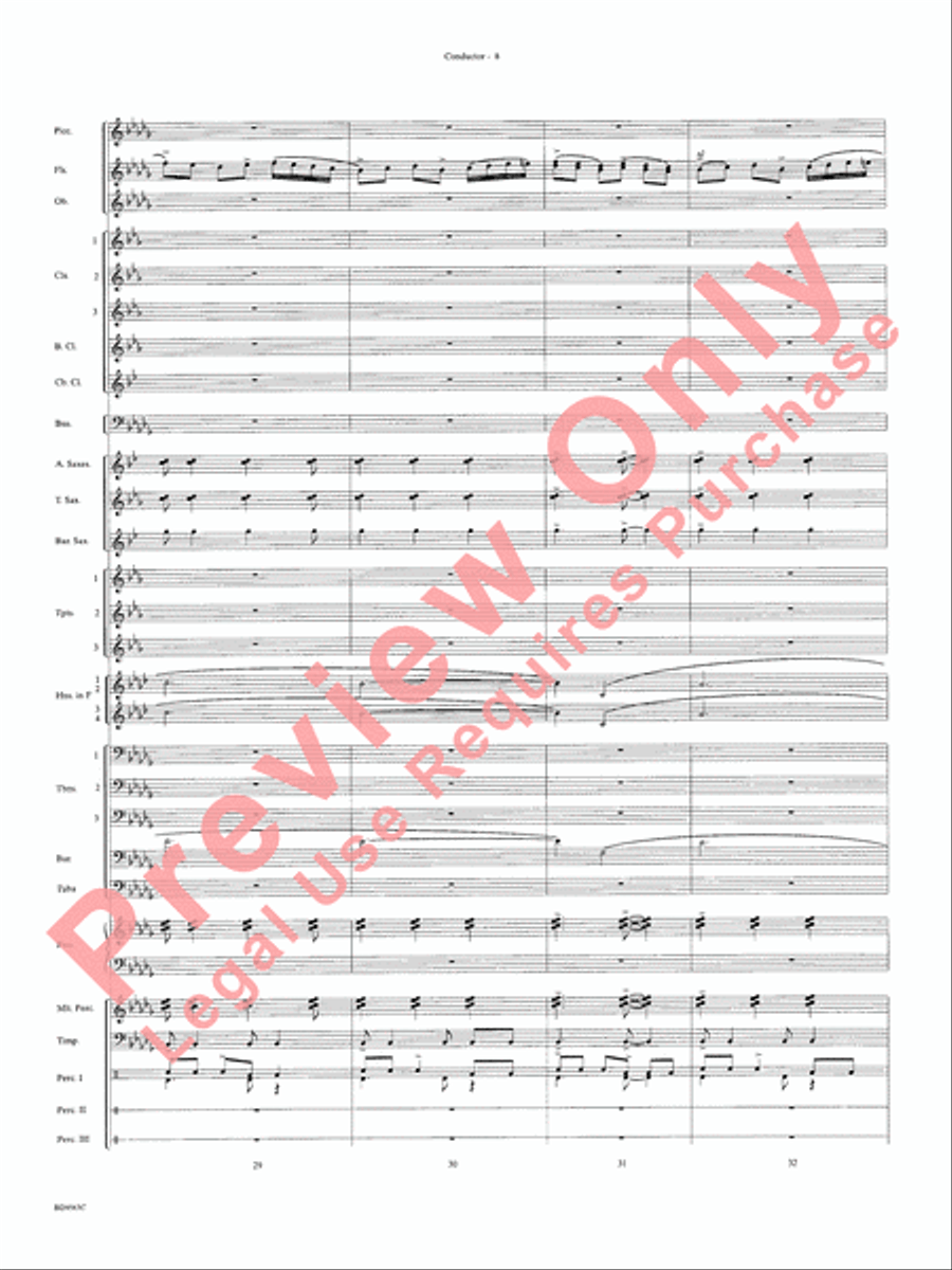 The Inferno The Inferno Concert Band scores gallery preview page 11